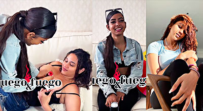 La morena dominicana Arlin acepta jugar en la plataforma para adultos Juego y Fuego