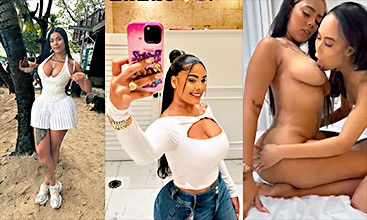 Mamá Kim devorando el toto a una de sus amigas lesbianas 👭