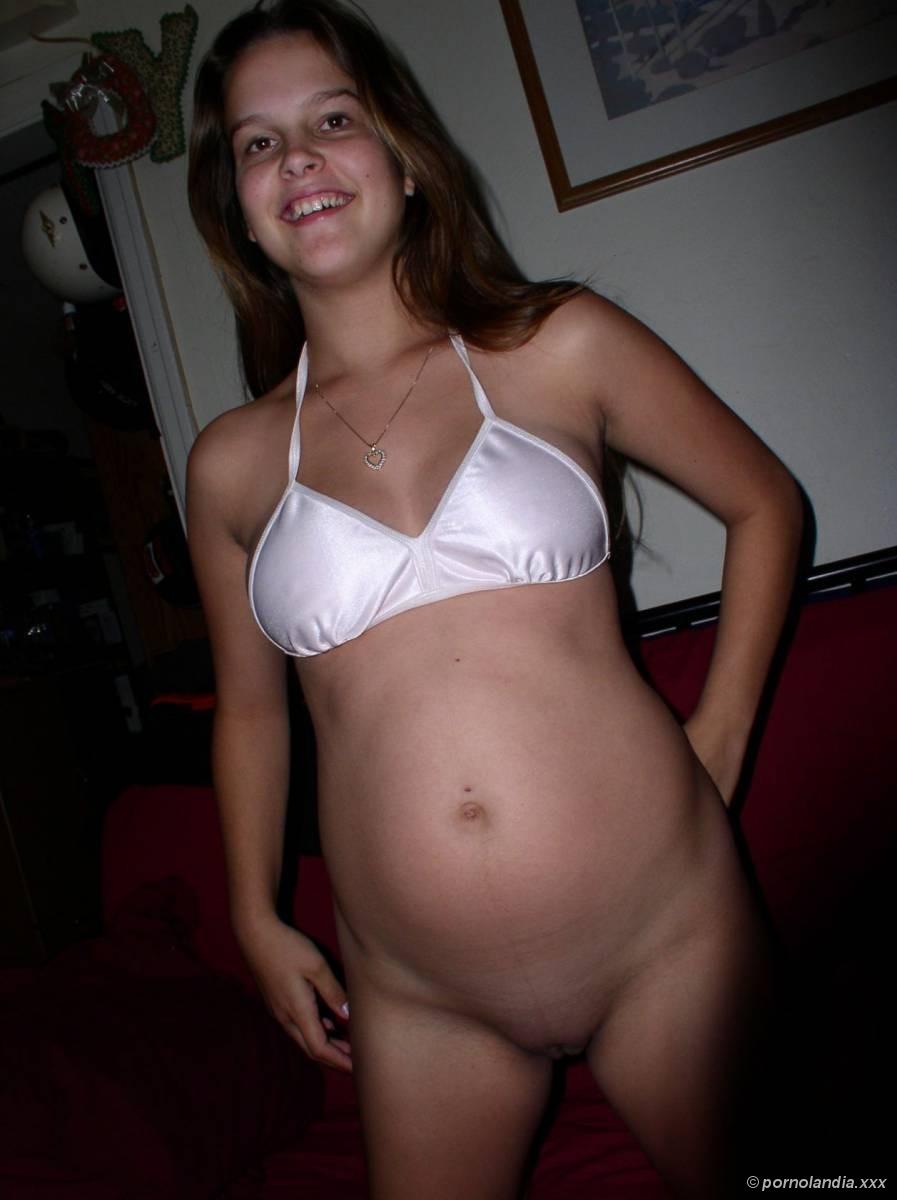 Amateur embarazada desnuda - Foto 180318