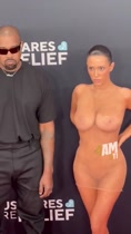 Kanye West y Bianca desnudas, ese culo y tetas más ricas