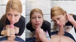 Lanza su polvo en la terraza