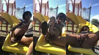 Preticio en el patio de recreo