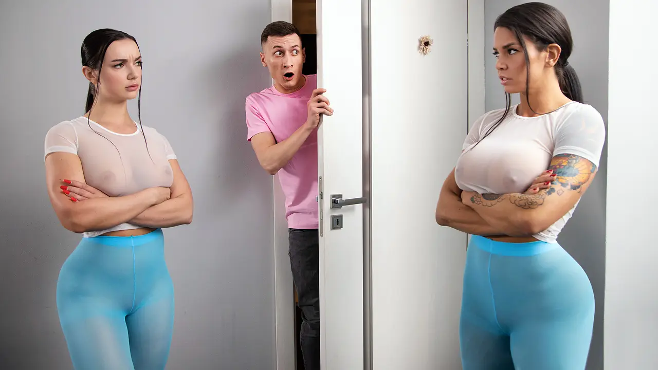 Accidentalmente me follé al compañero de cuarto de mi novia porque las morenas parecen gemelas