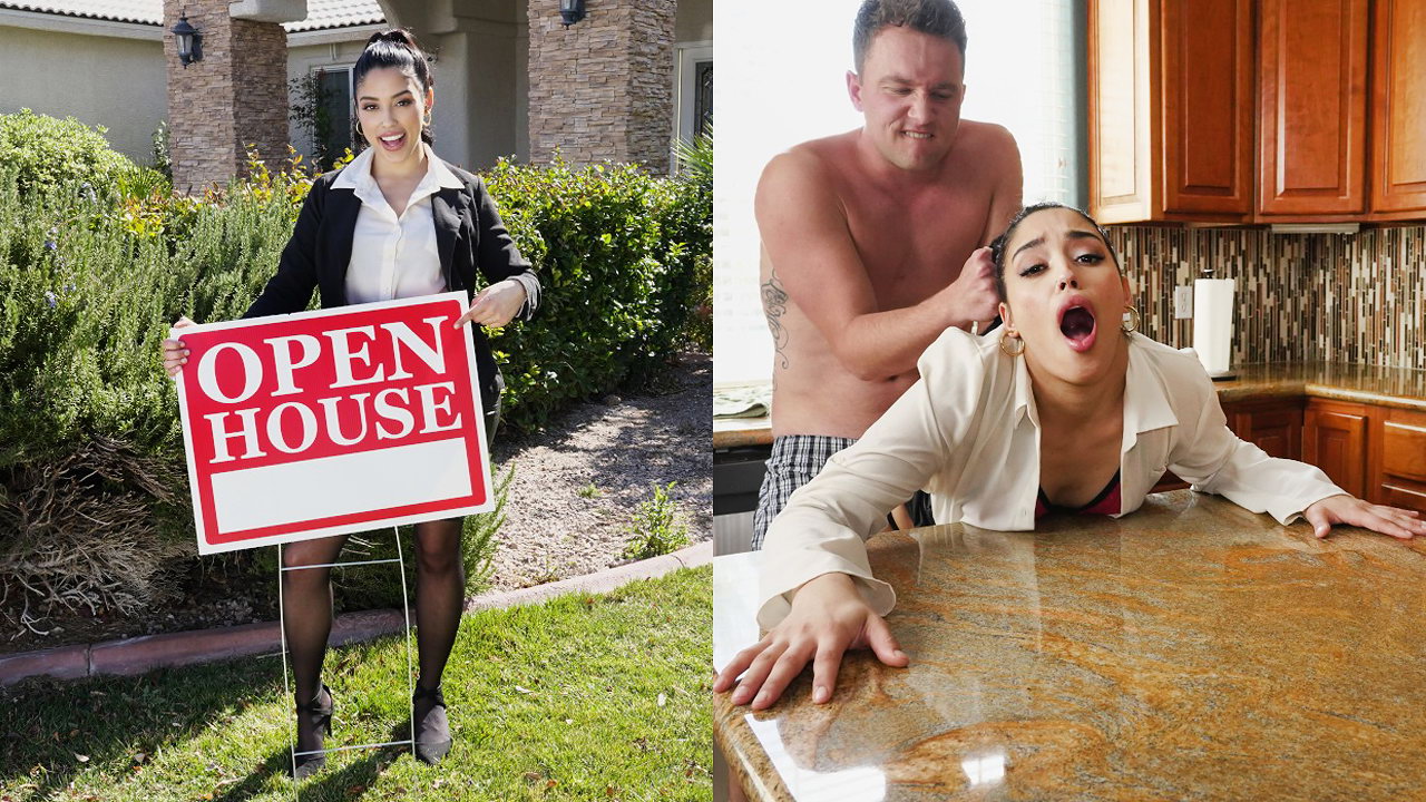 Agente de bienes raíces se folla al comprador potencial por toda la casa