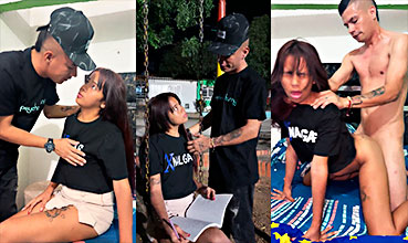 El tipo solo finge ayudarla pero solo quiere singar a Angela Fox