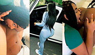 Las gemelas Estrada chupandose el toto y el culo en live