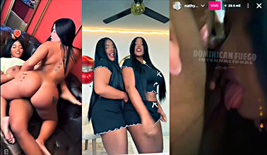 Las gemelas de Estrada haciendo travesuras en las redes sociales