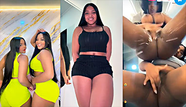 Las gemelas de Estrada teniendo ricos orgasmos en vivo en Tiktok